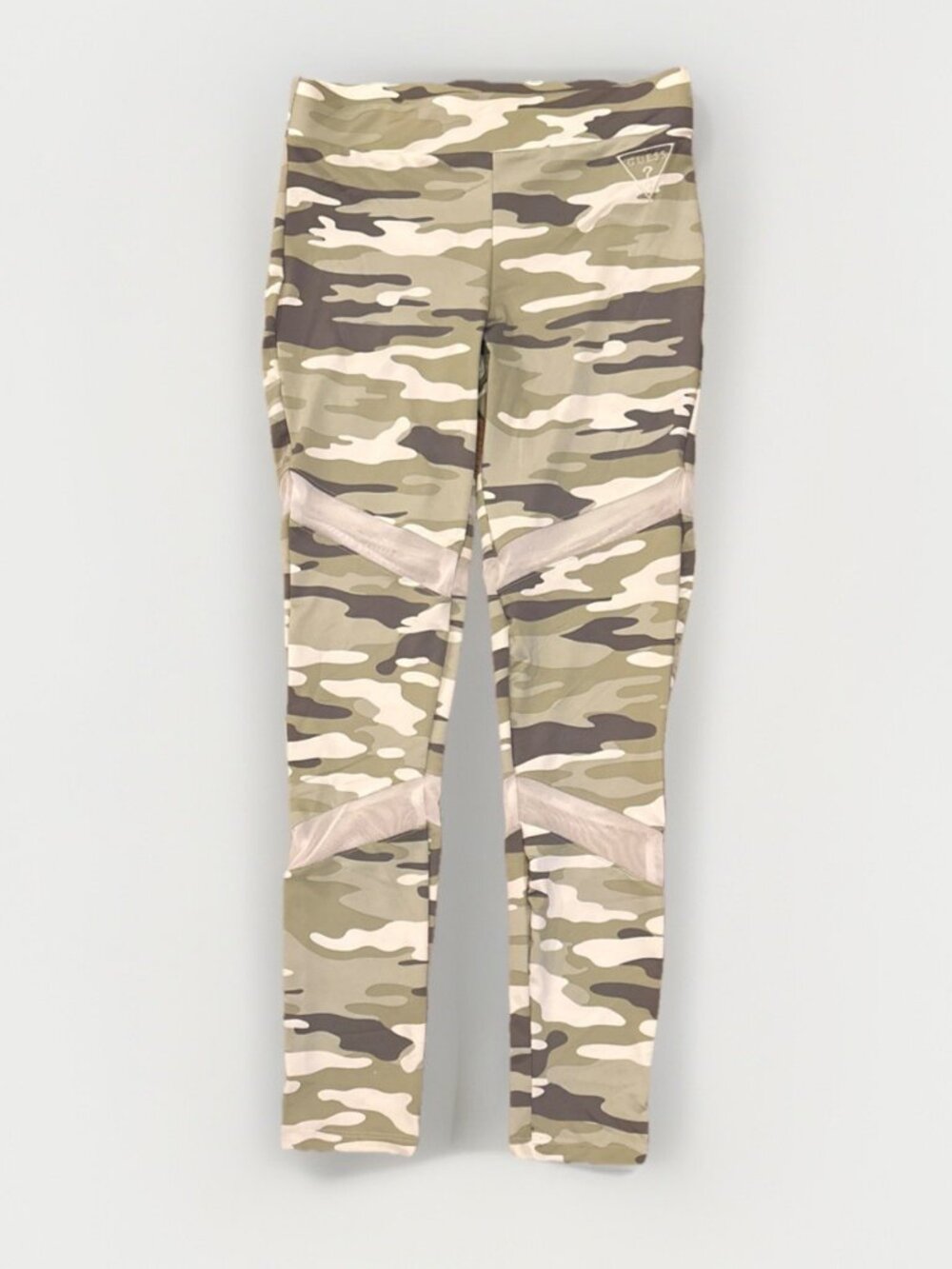Guess Los Angeles Anny Legging Camo Ray of Light Salvia Sage Small